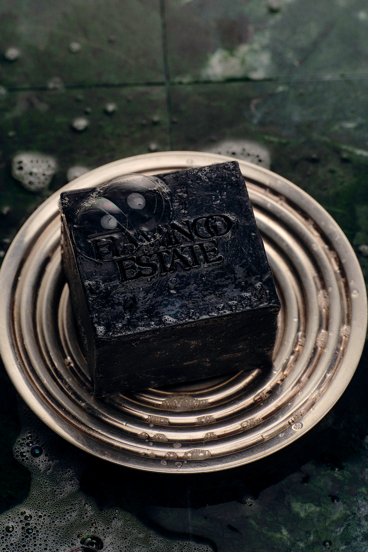 Lavender & Activated Charcoal Soap Brick
