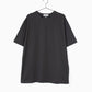 Front flatlay photo of charcoal elias top