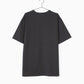 Back flatlay photo of charcoal blue elias top