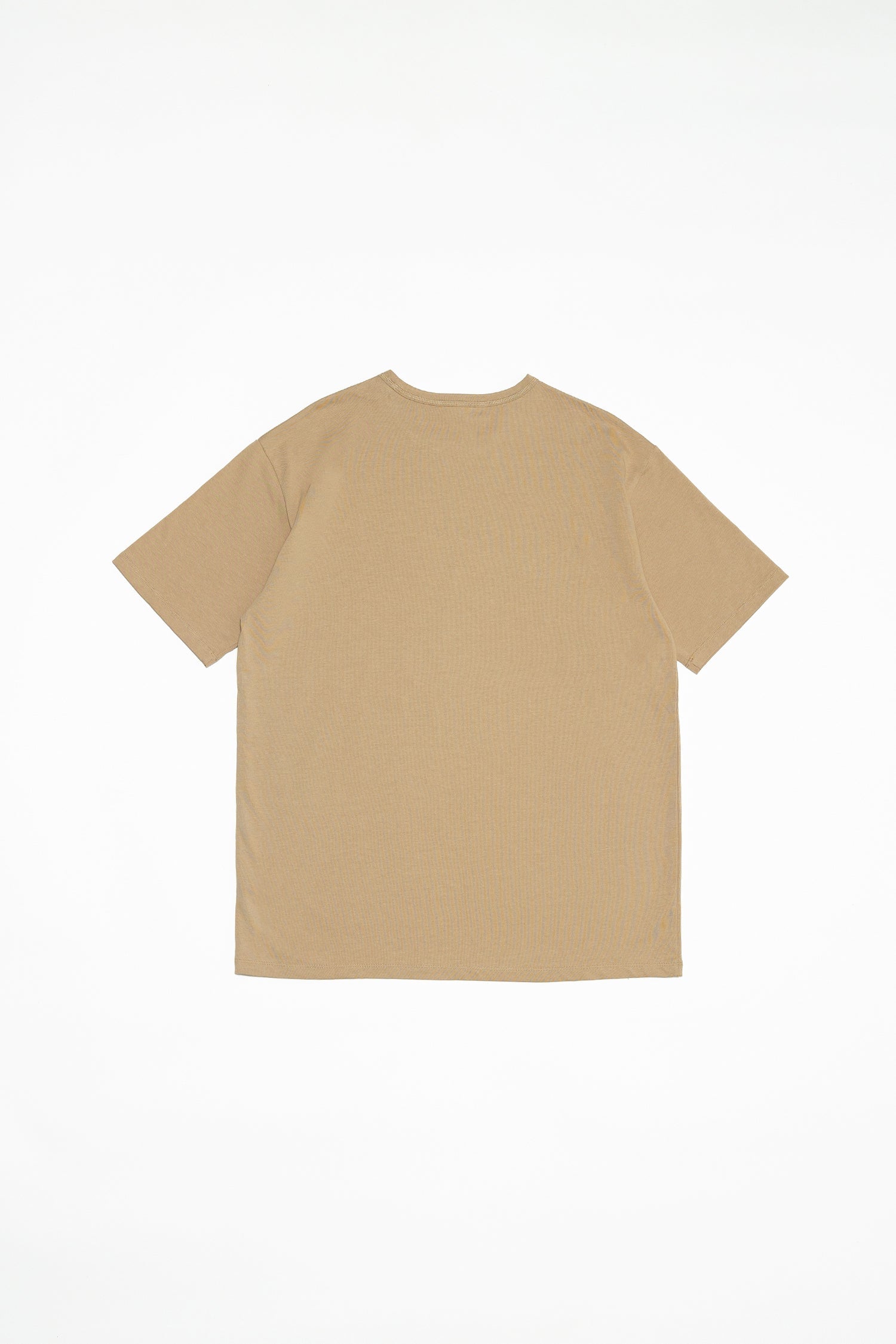 Back flatlay photo of tan elias top