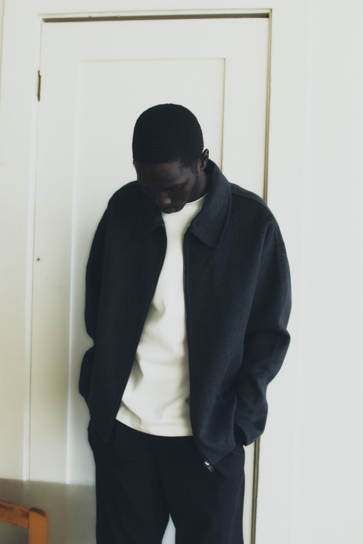 The Marco Jacket | Wool Zip-Up Jacket – Common Market