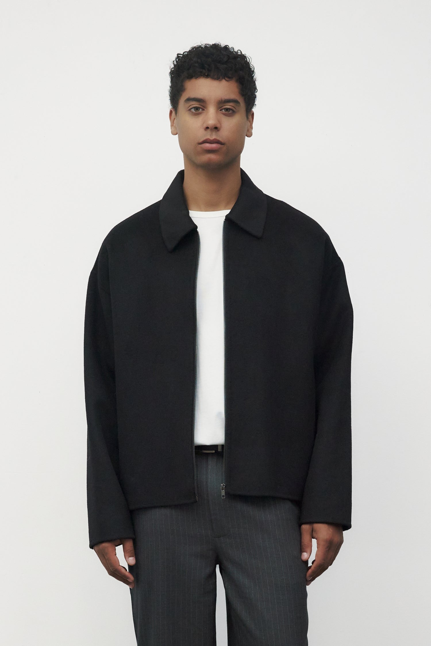 The Marco Jacket | Wool Zip-Up Jacket – Common Market