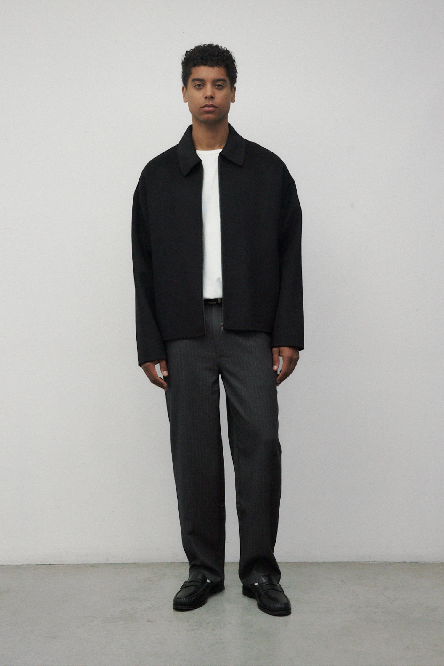 The Marco Jacket | Wool Zip-Up Jacket – Common Market