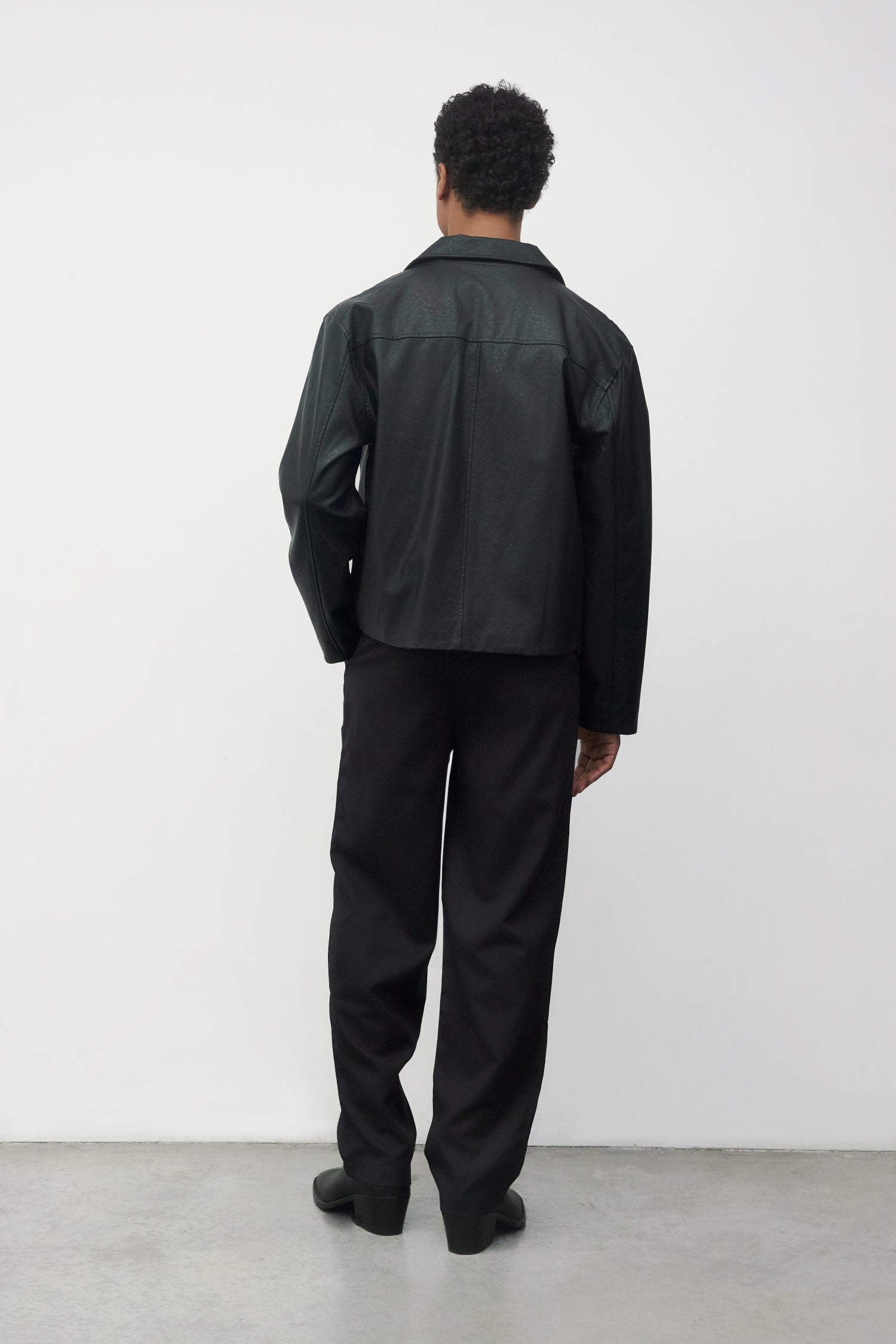 The Kenzo Jacket | Faux Leather Zip-Up Jacket – Common Market