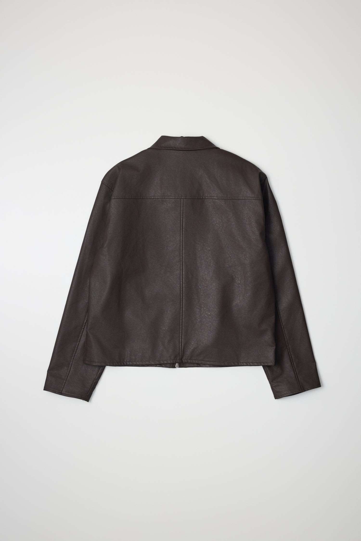 The Kenzo Jacket | Faux Leather Zip-Up Jacket – Common Market